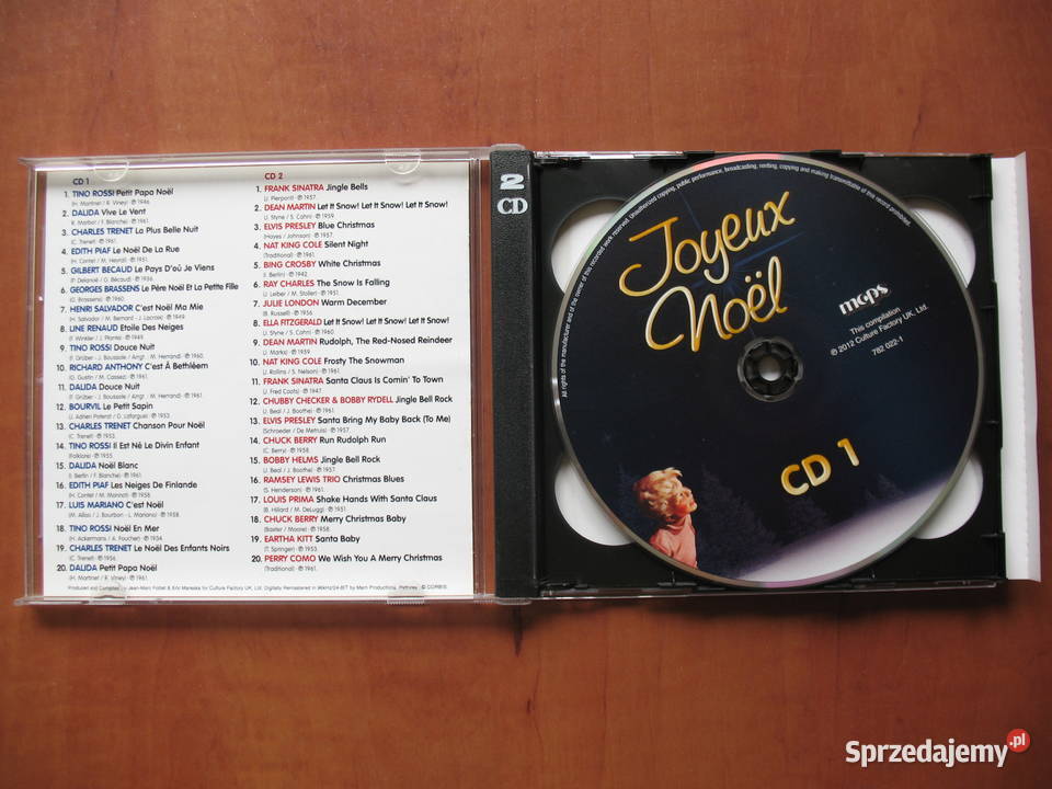Frohliche Weihnachten Joyeux Noel Various CD mazowieckie