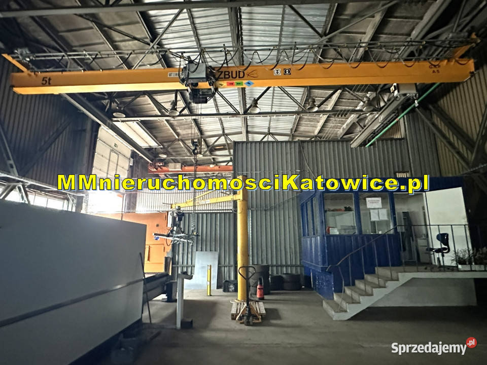 Hala produkcyjna z suwnicą do wynajęcia Chorzów