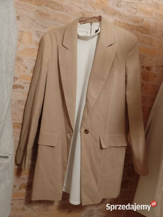 38M ASOS Długa marynarka z Londynu żakiet Moda i Styl Kraków