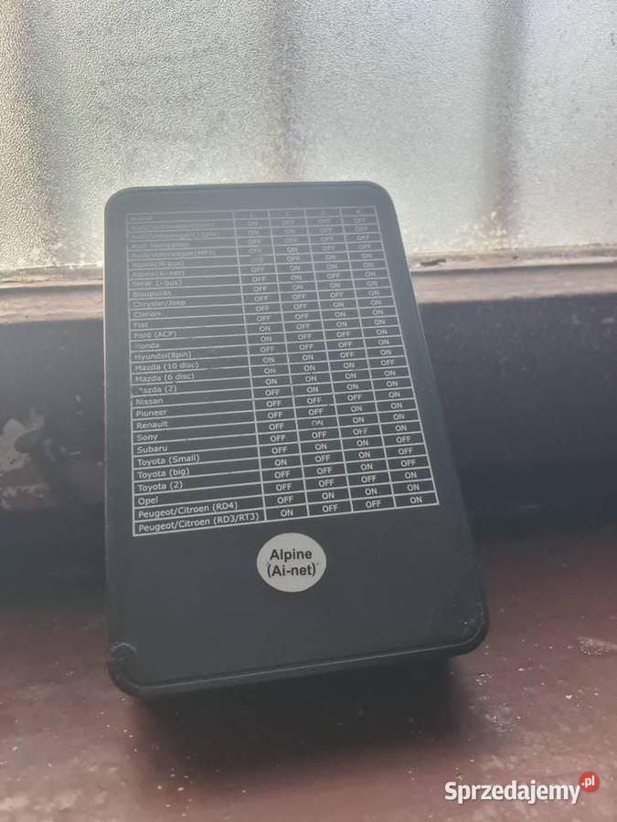 Radio samochodowe Anycar bluetooth aux wejście