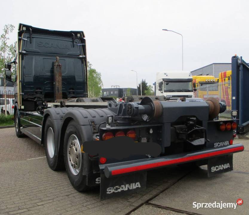 Hakowiec 6x2 Eur 6 Scania R 520 V8 Top Warszawa