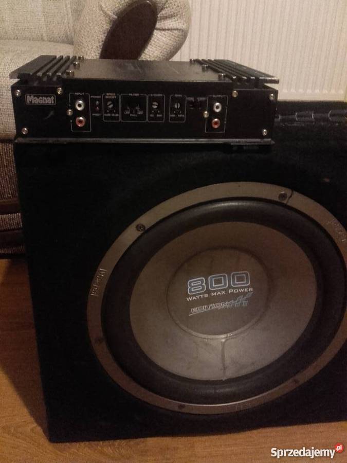 Skrzynia basowa wzmacniacz magnat BS30 800W tuba osobowe Lublin