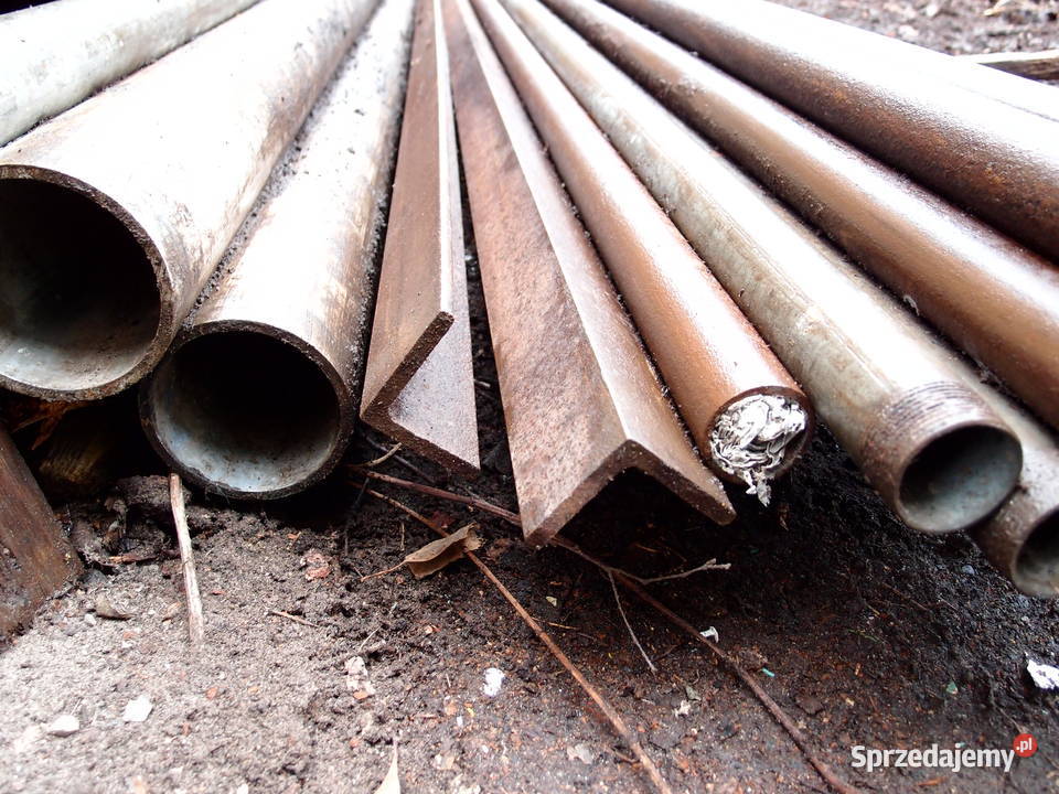 Rury stalowe fi 60mm i fi 50x4mm Kątownik