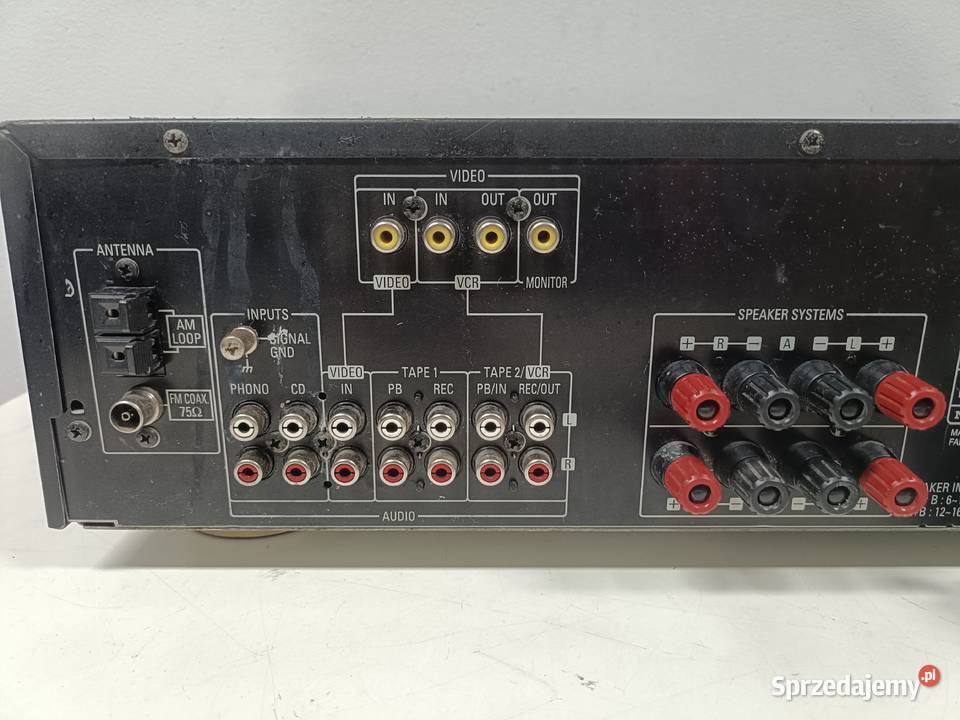 Amplituner DENON DRA275RDS nie załącza się