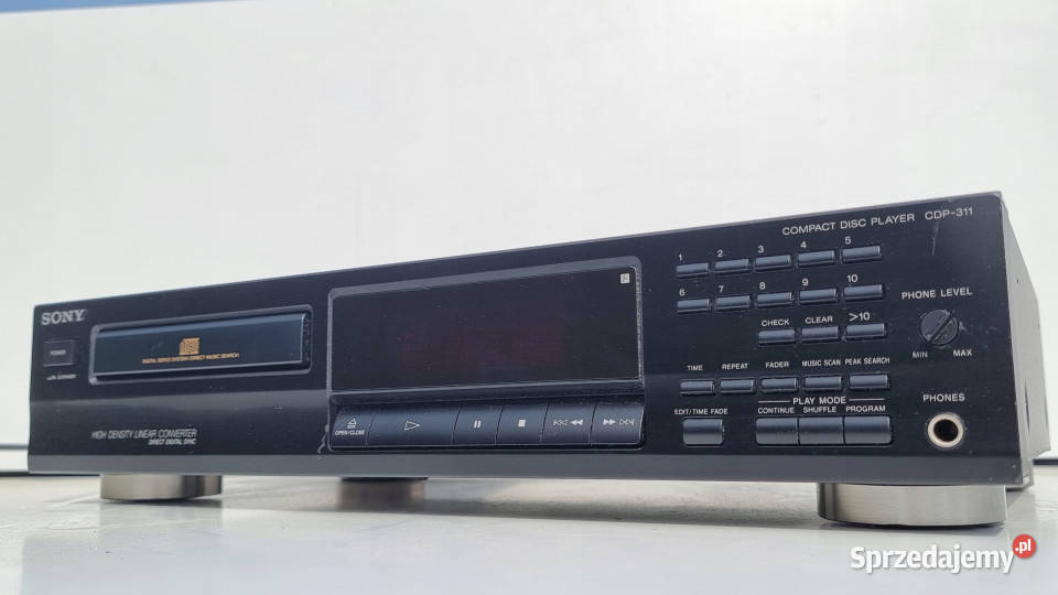 SONY CDP 311 odtwarzacz kompaktowy CD player wielkopolskie Międzychód