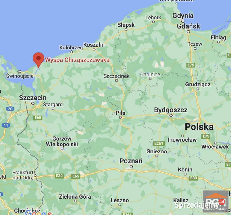 Sprzedaż gruntu 3000m2 Kamień Pomorski gaz