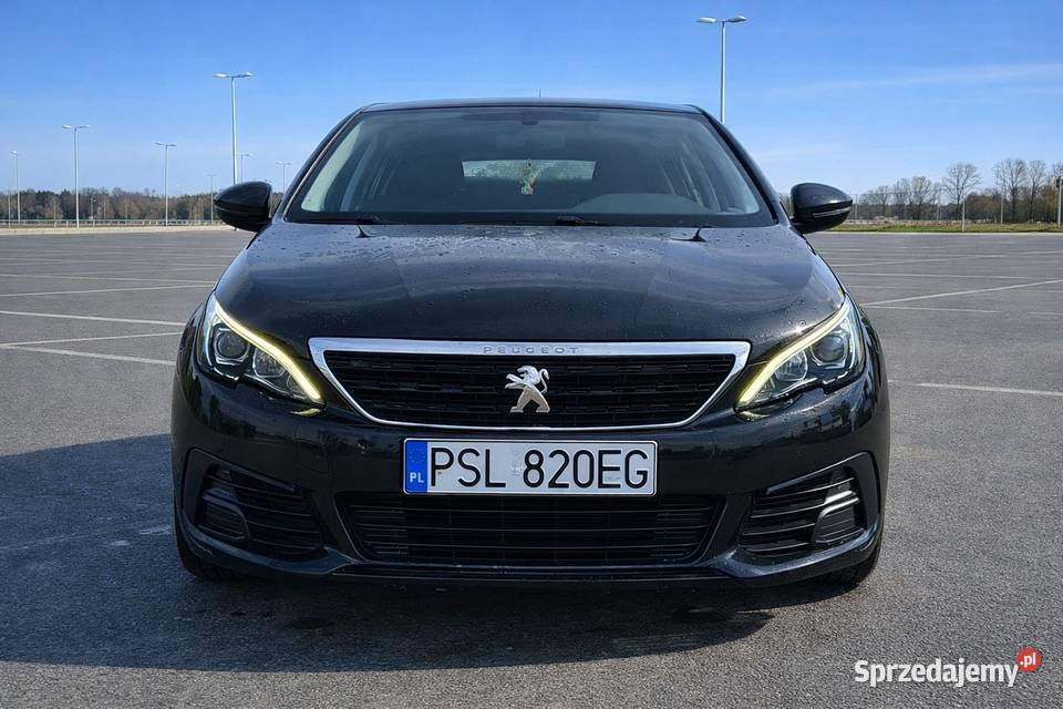 Peugeot 308 15 HDI Klima LED Zarejestrowany w wspomaganie kierownicy wielkopolskie Słupca sprzedam