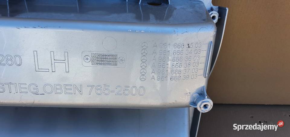 ACTROS MP4 STOPIEŃ STOPNICA LEWA NADKOLE Bieleń