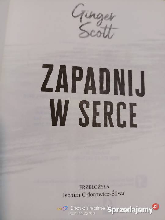 Zapadnij w serce książki pierwsze wydanie Rok wydania 2018 mazowieckie Warszawa