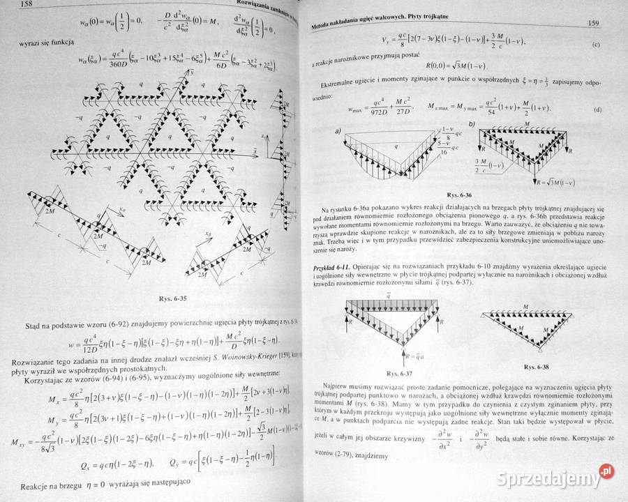 Płyty Obliczenia statyczne Zbigniew Kączkowski Chełm sprzedam