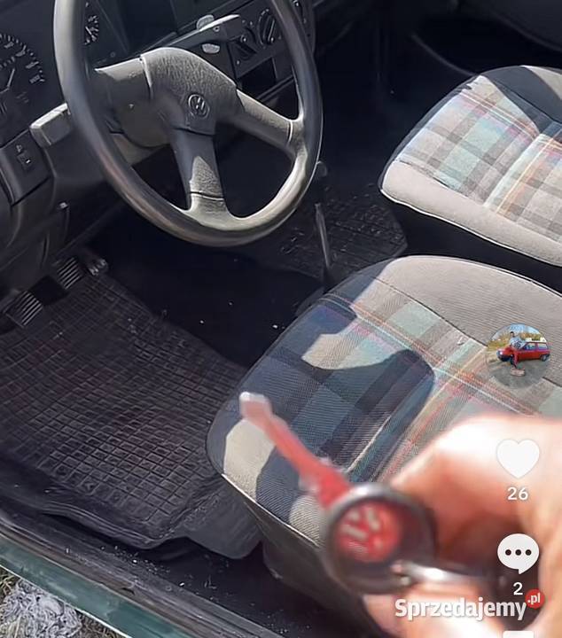 Volkswagen Polo 86c 13 wtrysk ostatni wypust 94r mazowieckie Płock