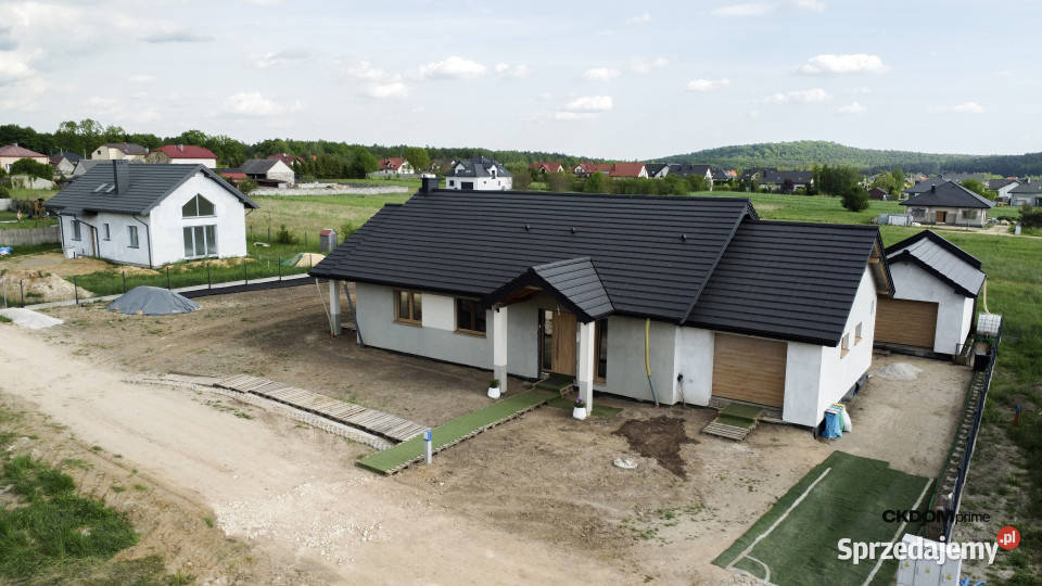 Nowoczesny dom 145 m Szewce gm Nowiny 1 piętro świętokrzyskie