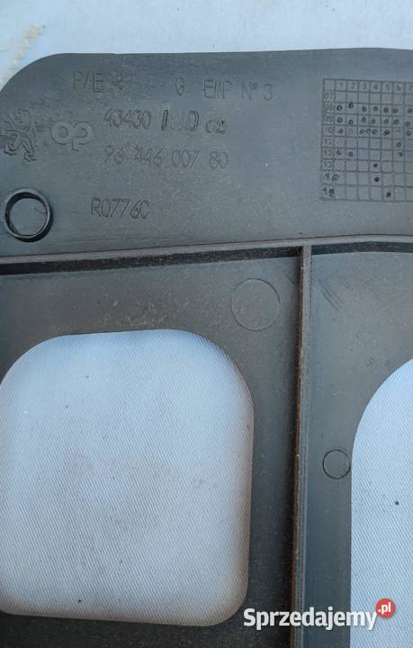 Peugeot 407 sedan ślizg mocowanie zderzaka prawy Jaworzno