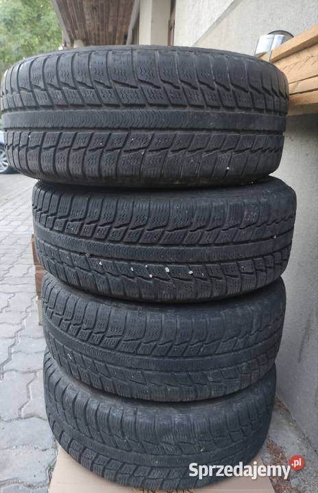 Oryginalne felgi Audi 16 5x112 opony zimowe pomorskie Pruszcz Gdański