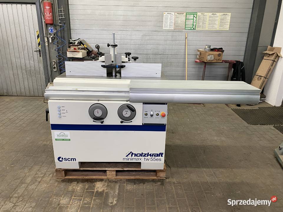 Frezarka dolnowrzecionowa SCM TW 55 es Mojusz