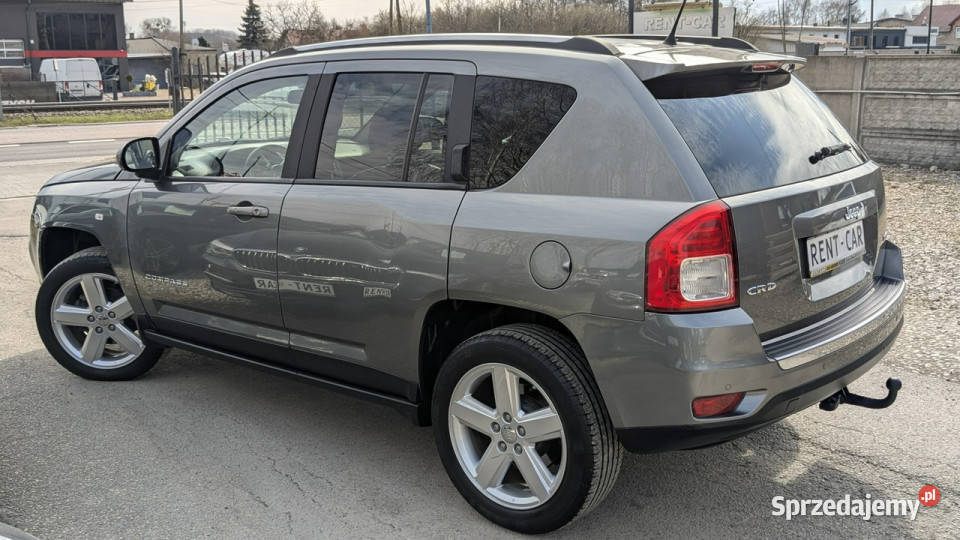 Jeep Compass 22D136OPŁACONYBezwypadkowy 132000 szary Częstochowa