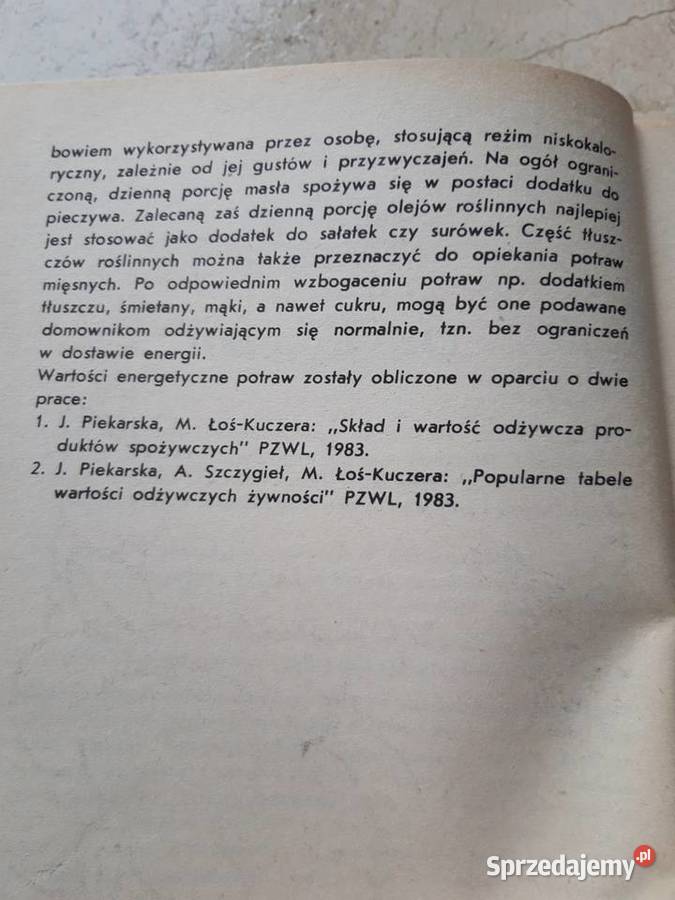 Potrawy niskokaloryczne Zofia Zawistowska WATRA Bielsko-Biała