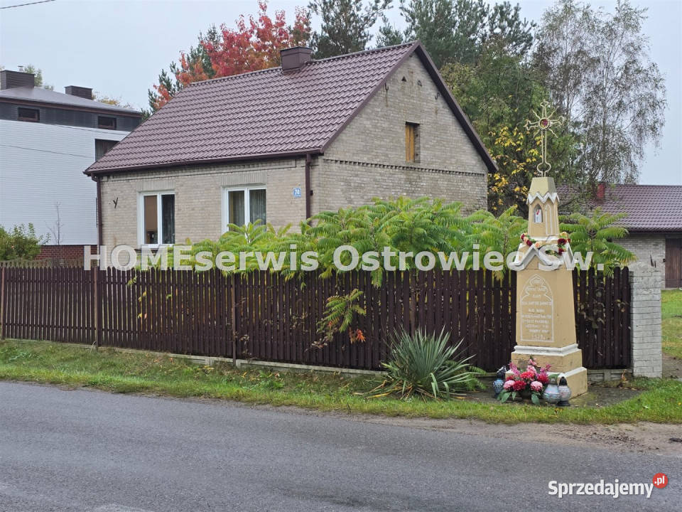 Dom wolnostojący Stara Dębowa Wola 75m2 asfalt sprzedam
