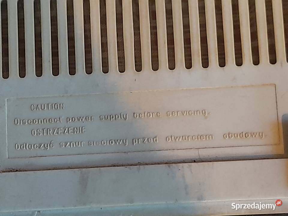 Stary kalkulator Mera typ Elwro 144 zabytek PRL Dąbrowa Górnicza