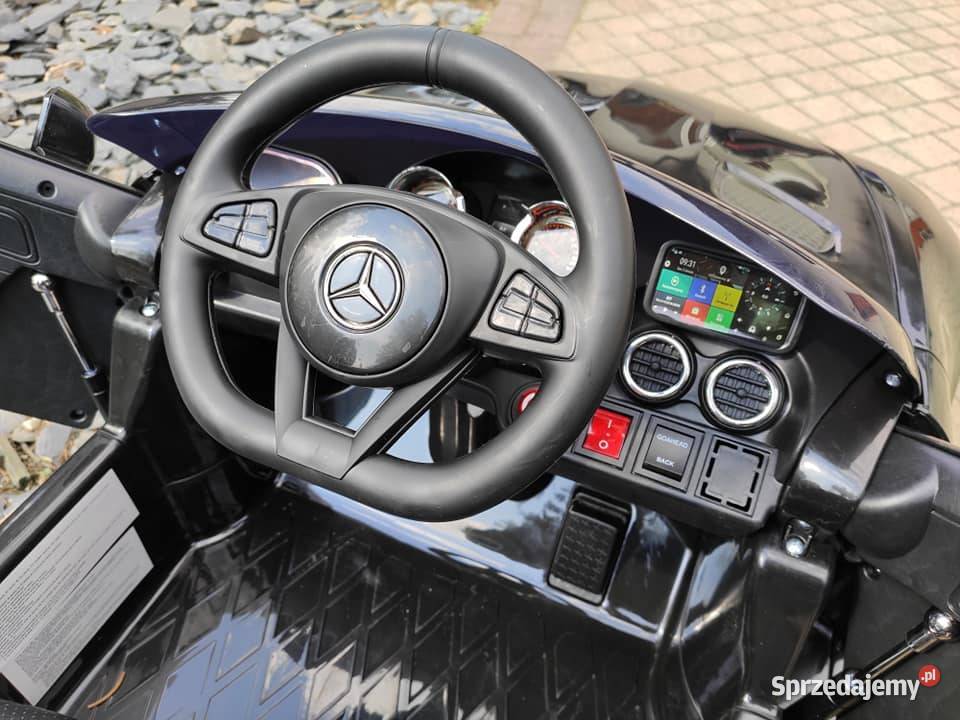 Auto samochód na akumulator MERCEDES GTR pojazd Myszków