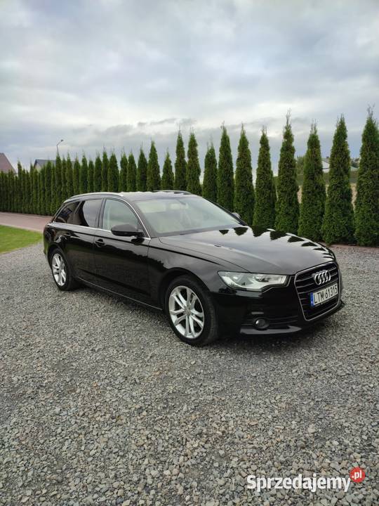 Audi a6 c7 z 2013 20 Bezwypadkowy kombi nieuszkodzony Rogóźno