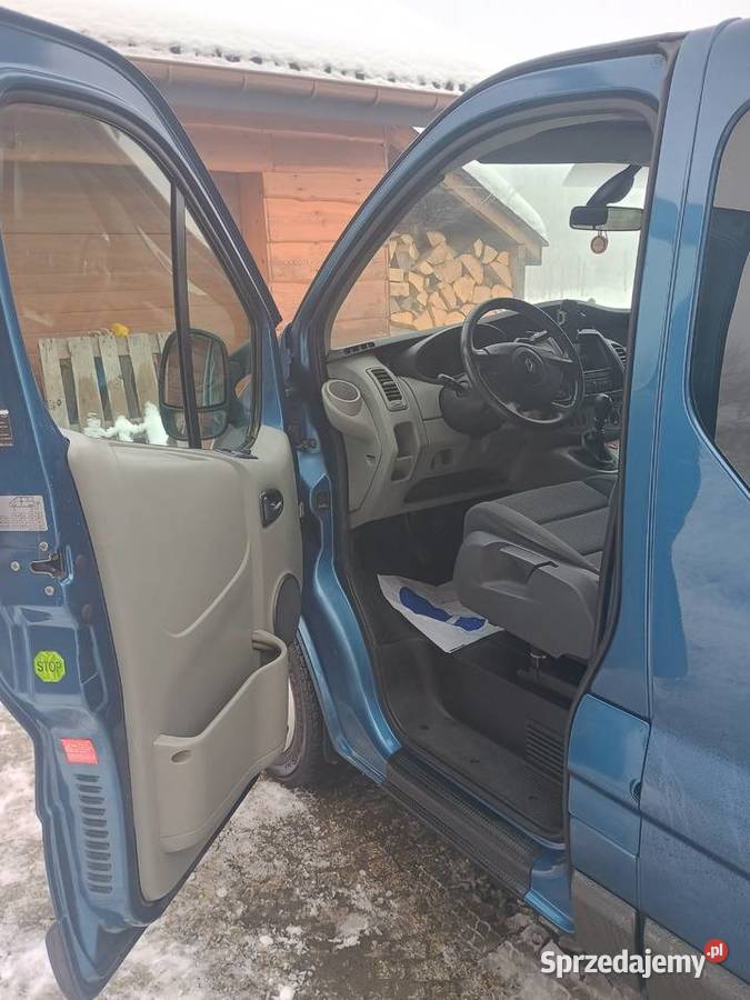 Renault Trafic 2012 20 dCi 9os krótki euro5 2x 387335km małopolskie Nowy Sącz