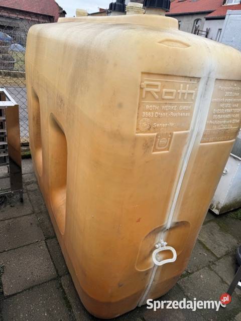 Zbiornik na olej opałowy na szambo 2000 l Głogówko