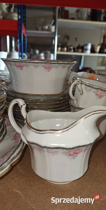 Filiżanka z talerzykiem Stafford England pomorskie