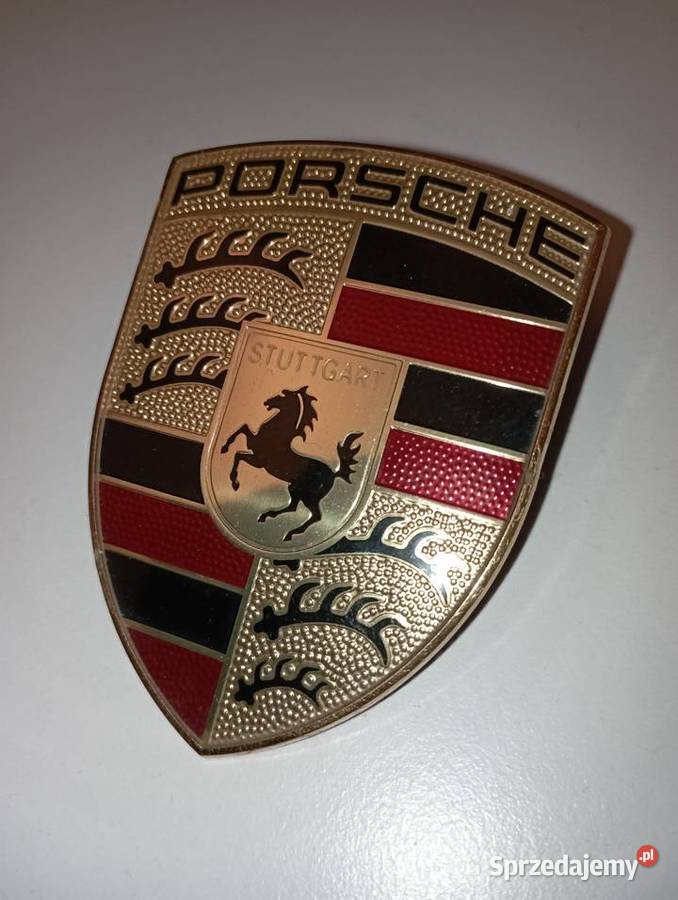 Znaczek logo Porsche macan na maskę Białystok