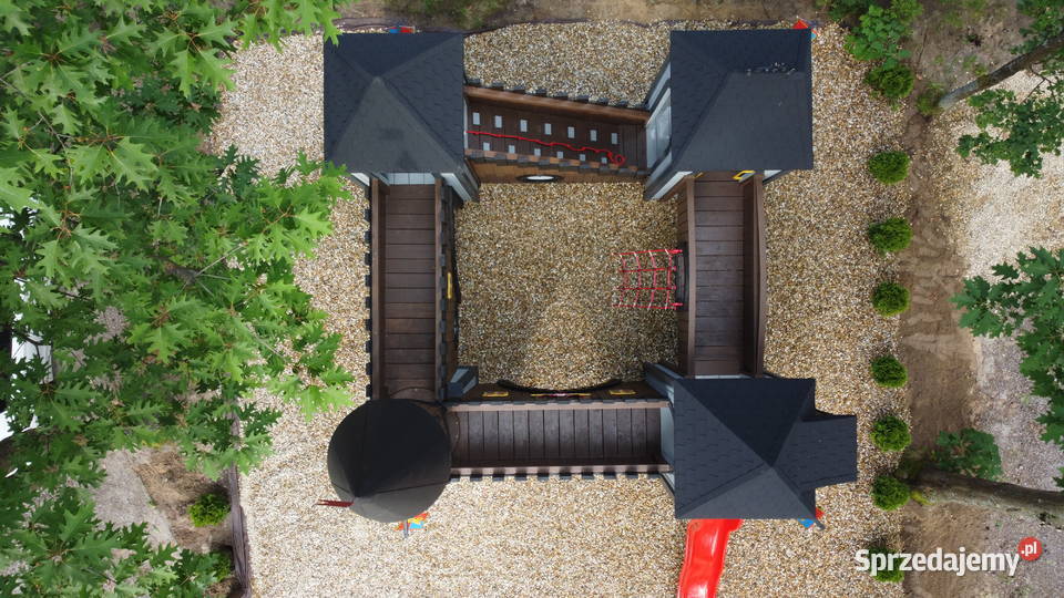 Zamek rycerski DREWNIANY PLAC ZABAW dzieci PZ19 Rzeszów