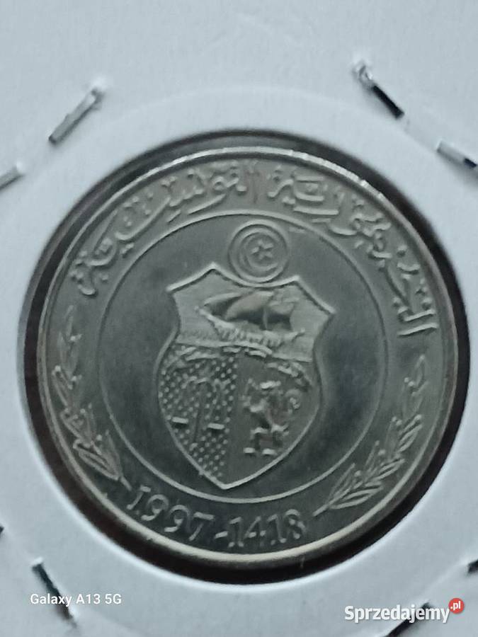 1 Dinar Tunezja 1997 r UNC Konin