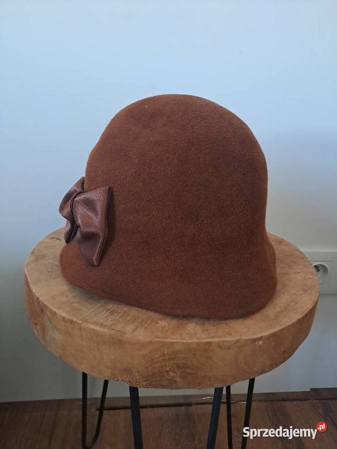 Kapelusik Kapelusz retro damski z szafy babci Warszawa