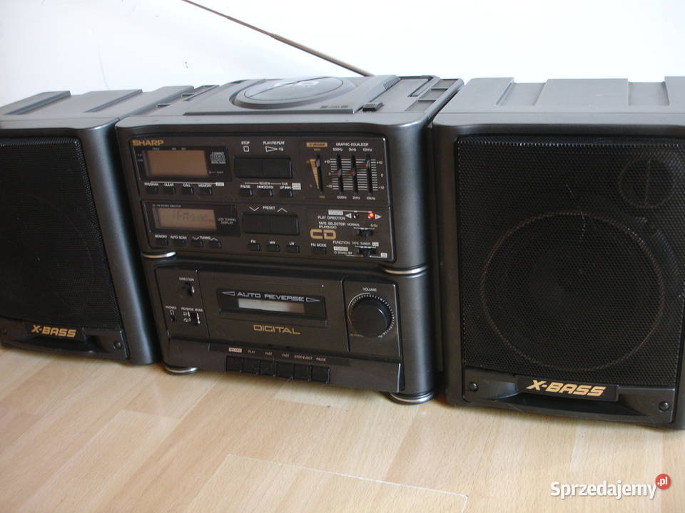 Radiomagnetofon SHARP GXCD63H Zielona Góra