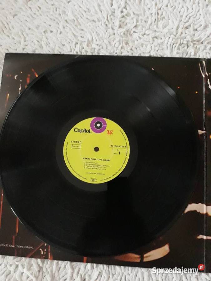 GRAND FUNK Live Album 1970 2 LP klasyka kolekcja 2 płyty