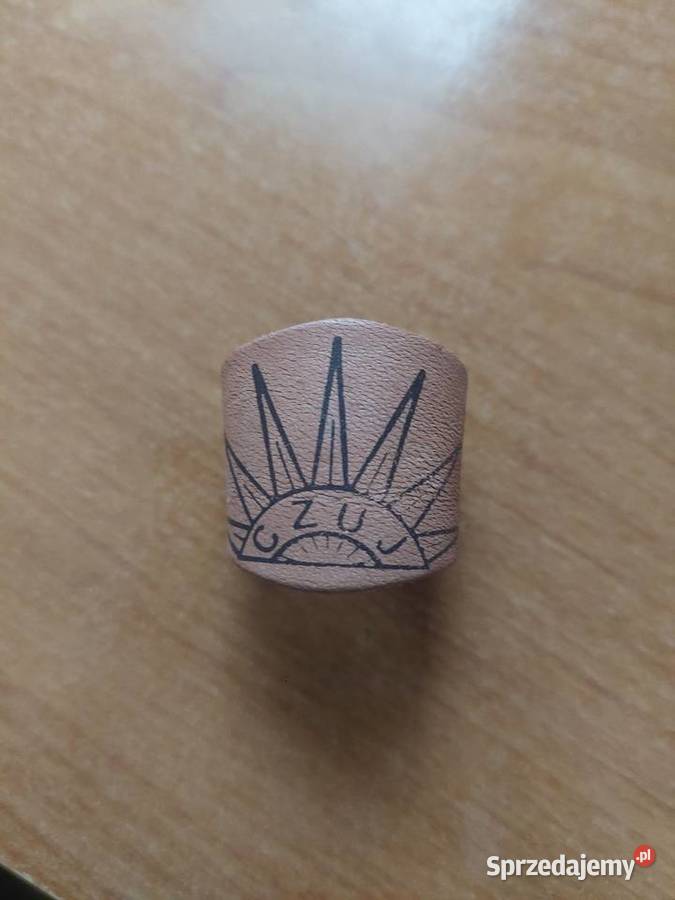 Pierścień harcerski Czuj skórzany nowy świętokrzyskie Ostrowiec Świętokrzyski sprzedam