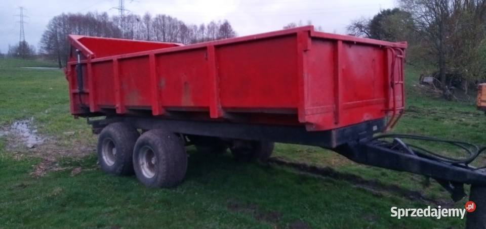 Agromet 9Ton Przyczepa Wywrotka Szołtany sprzedam