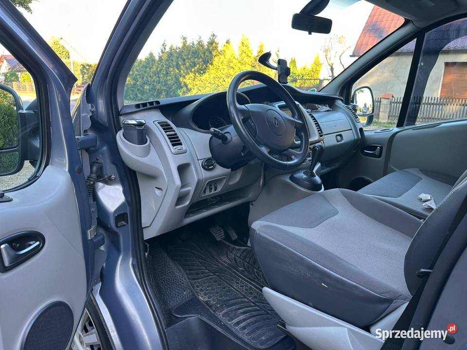 Renault Trafic 9 osobowy LONG 20 115 hak wielkopolskie Pogorzela