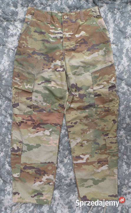 Spodnie ACU multicam ocp small short naprawiane Wrocław