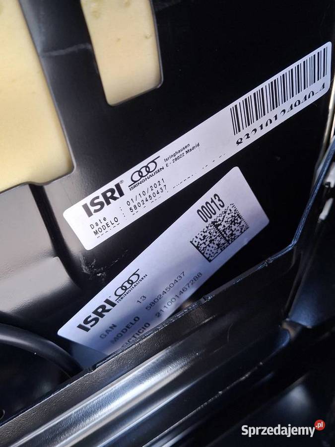 IVECO SWAY SWAY FOTEL KIEROWCY LEWY IDEALNY ciężarowe lubuskie