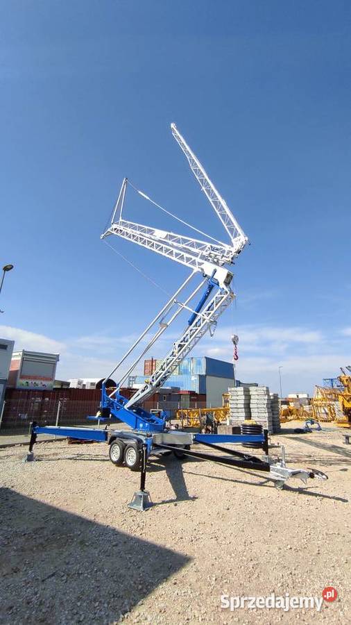 Dźwig żuraw dekarski ciesielski VICARIO OMV 380 Ligota Piękna