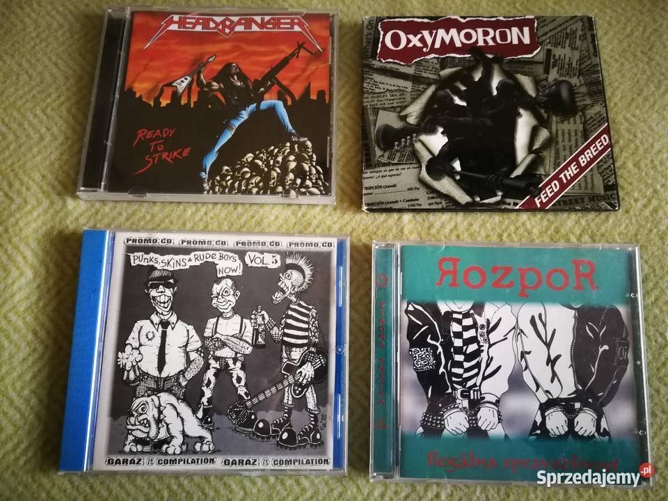 Płyty CD Oxymoron Rozpor Headbanger Garaż CD Szczecin