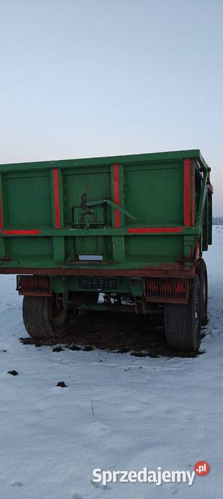 Przyczepa tandem skorupa 12t Richard Western nieuszkodzony
