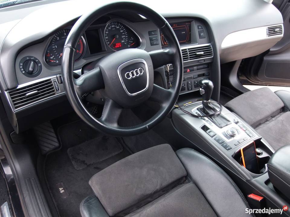 AUDI A6 C6 Monitory Navi Bixenon SkóraAlkantara bezwypadkowy Łęczna sprzedam