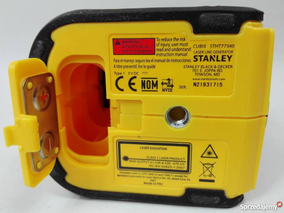 Laser krzyżowy Stanley CUBIX Białystok
