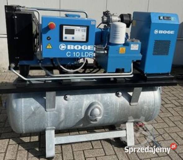 Sprężarka śrubowa BOGE C 10 LDR Wrocław sprzedam