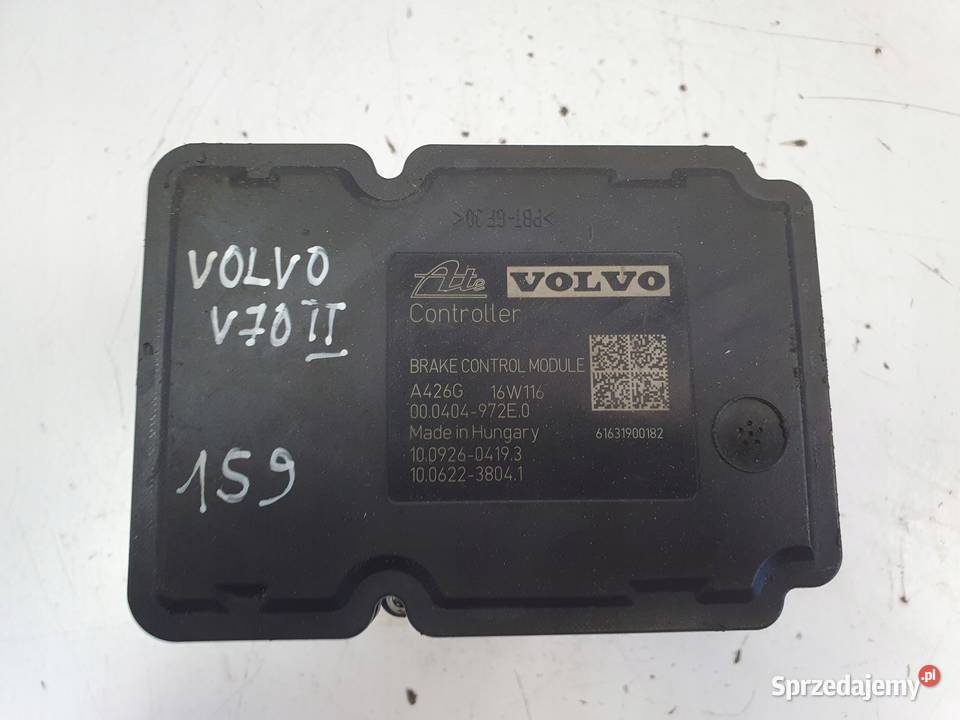Volvo V70 III POMPA ABS hamulcowa STEROWNIK Układ ABS i ESP Chełm sprzedam