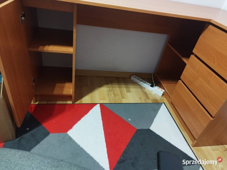 Biurko narożne krzesło Gliwice