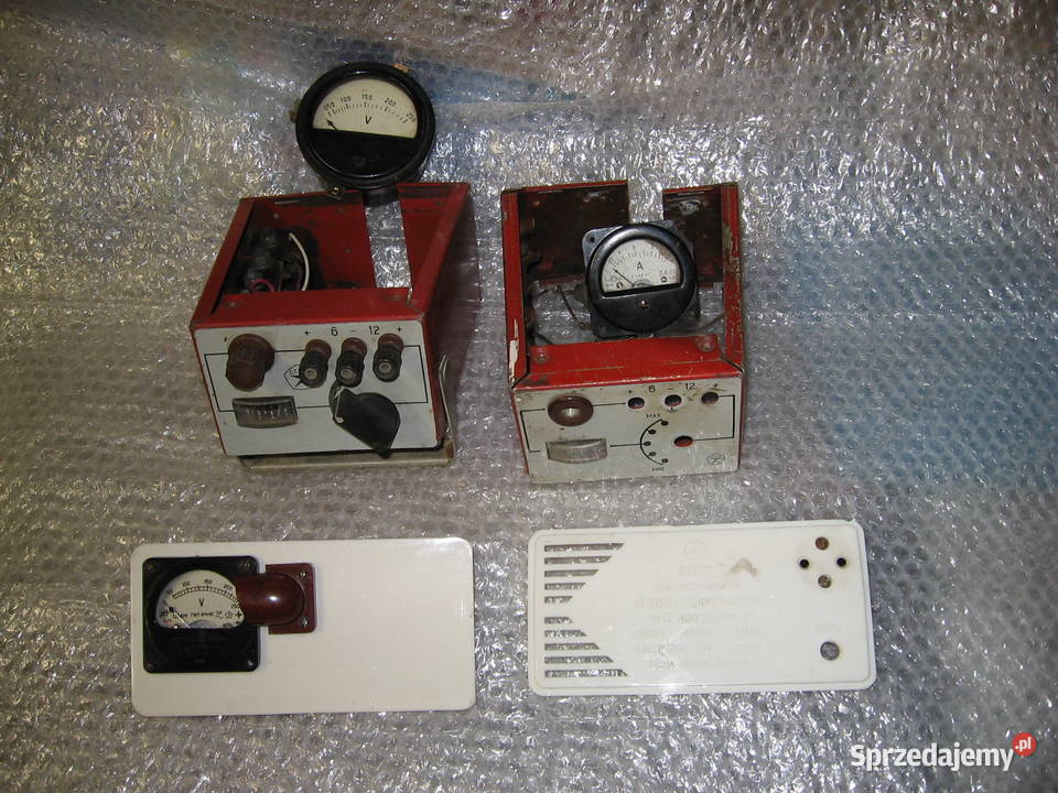 Stary prostownik części amperomierz warsztat Ładowarki samochodowe podkarpackie Przemyśl sprzedam