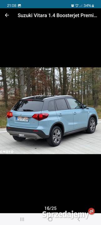 Suzuki vitara 2019r 14 turbo automat 89 lubelskie Biała Podlaska