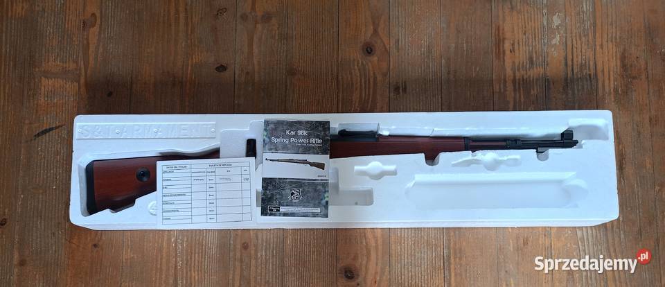 Karabin Airsoft Asg Mauser 98k firmy ST Łuszczacz